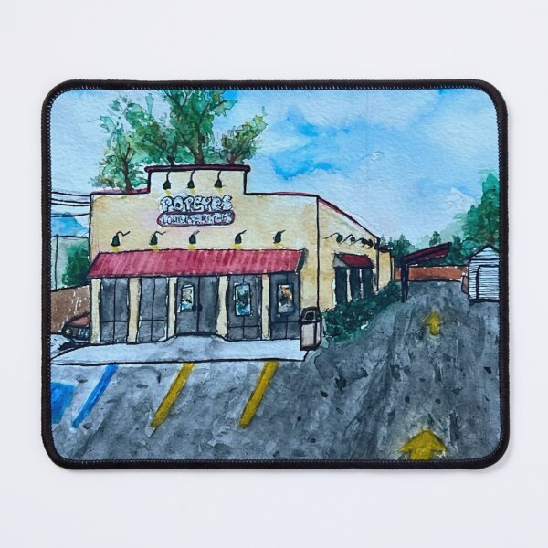 Item preview, Popeyes on Pinhook Watercolor Painting designed and sold by EasyPrints337.