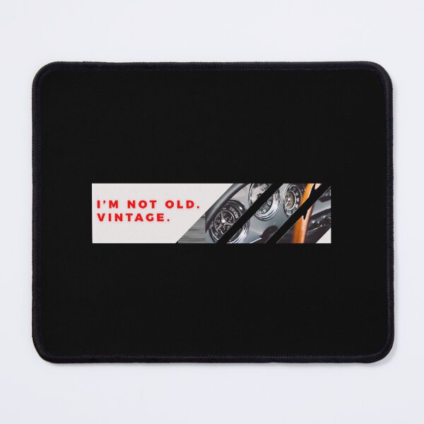 Item preview, Im Not Old Vintage Distressed Not Old Vintage print designed and sold by farhanhafeez.