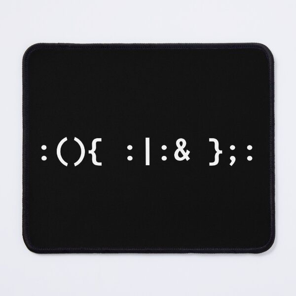 Item preview, Funny Linux fork bomb print for programmers designed and sold by farhanhafeez.