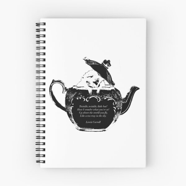 Item preview, Twinkle, twinkle little bat! Dormouse in a Teapot Alice in Wonderland designed and sold by rossartstudio.