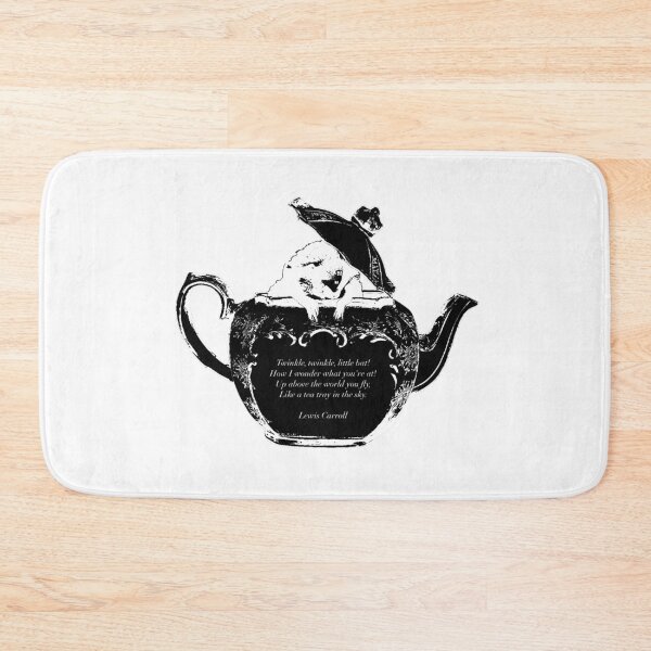 Item preview, Twinkle, twinkle little bat! Dormouse in a Teapot Alice in Wonderland designed and sold by rossartstudio.