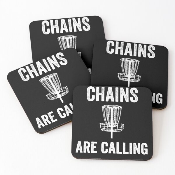 Item preview, Funny Disc Golf Shirt - Chains Are Calling Men Women Frisbee Frolf Folf designed and sold by farhanhafeez.