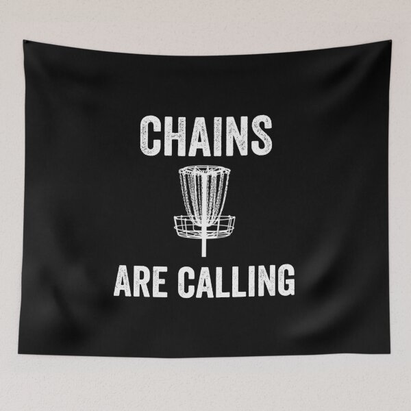 Item preview, Funny Disc Golf Shirt - Chains Are Calling Men Women Frisbee Frolf Folf designed and sold by farhanhafeez.