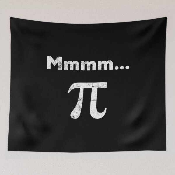 Item preview, Mmm pi graphic and Mmmm pi design and Mmm pie distressed tee designed and sold by farhanhafeez.