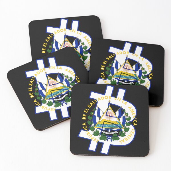 Item preview, El Salvador Bitcoin Adoption El Salvador Flag Emblem Gift designed and sold by farhanhafeez.