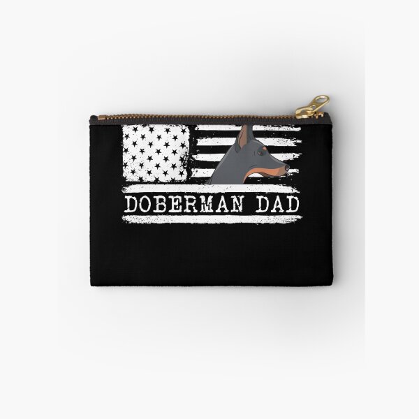 Item preview, Doberman Dad American Flag Patriotic Men's Doberman Gear designed and sold by DynamicDesign.