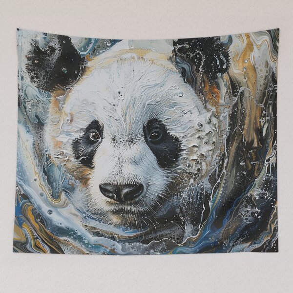 Item preview, Panda Art Illustration designed and sold by nomiraclehere.