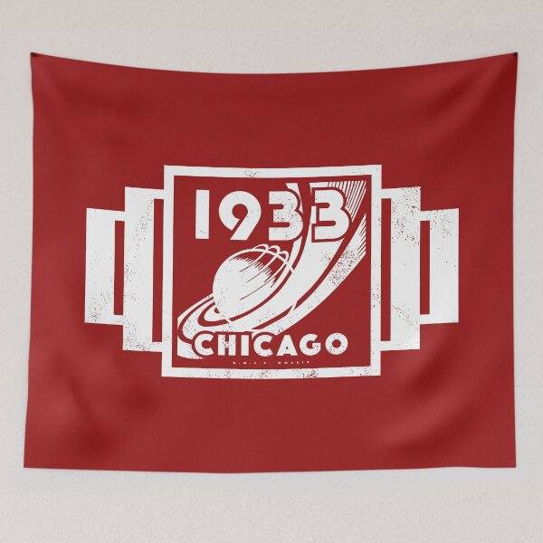 Item preview, 1933 1934 Chicago World's Fair - 1933 Badge designed and sold by deadmansupplyco.