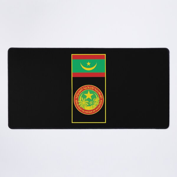 Item preview, Mauritania Flag & Coat of arms designed and sold by adamst555.