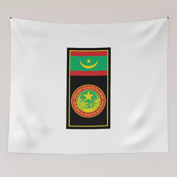 Item preview, Mauritania Flag & Coat of arms designed and sold by adamst555.