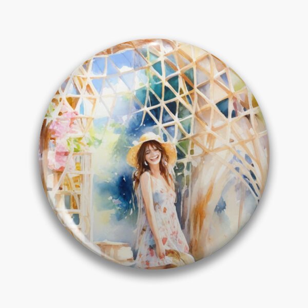 Item preview, Lady under wooden archway designed and sold by I-Eyes.