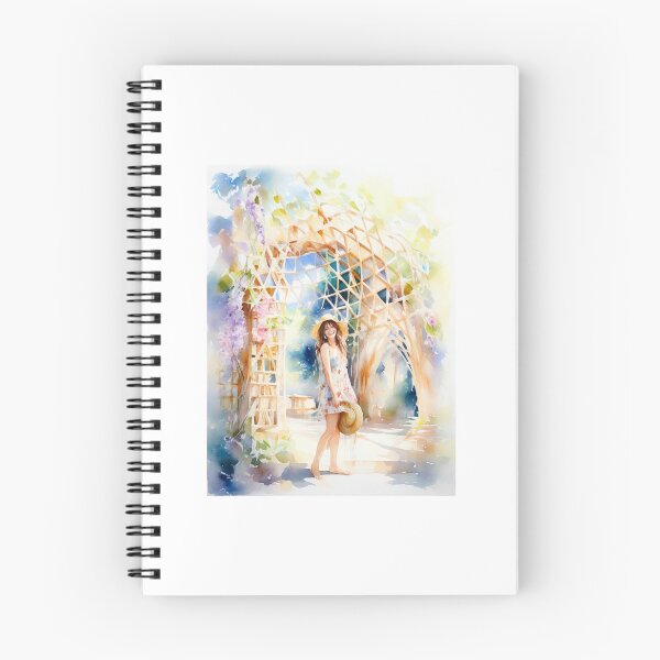 Item preview, Lady under wooden archway designed and sold by I-Eyes.