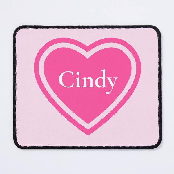 Item preview, Cindy Name Girl Pink designed and sold by Monika Howarth.