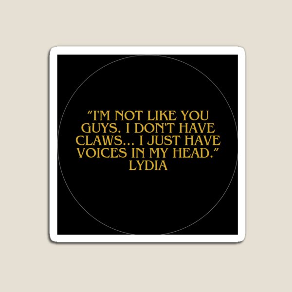 Item preview, teen wolf quote designed and sold by julieBarmens.