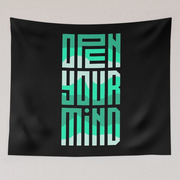 Item preview, Open Your Mind | Originality | Inspiring | One-of-a-Kind Design designed and sold by LuxWallDigital.