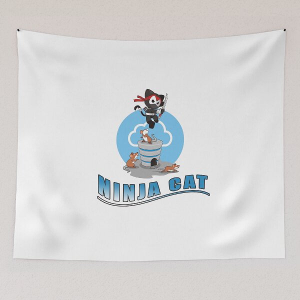 Item preview, Ninja Cat designed and sold by Michael Treu.