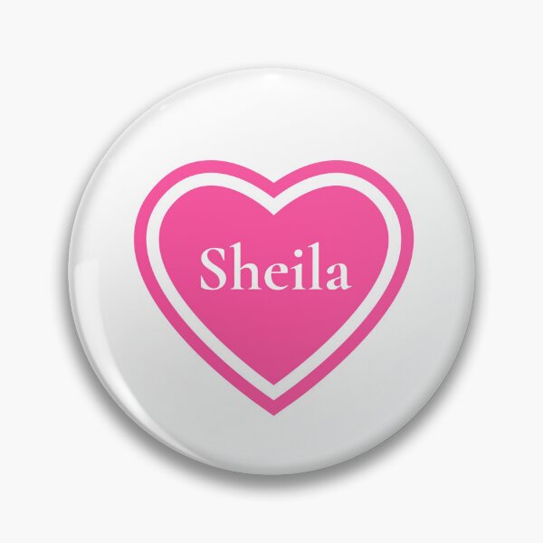 Item preview, Sheila Name Girl Pink designed and sold by Monika Howarth.