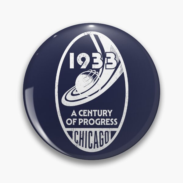 Item preview, 1933 1934 Chicago World's Fair - 1933 A Century of Progress Oval designed and sold by deadmansupplyco.