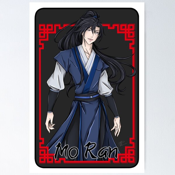 Item preview, danmei fan art - mo ran from huskey and his white cat shizun Fan Art by Stefie Bowser designed and sold by Legacy Official Shop.