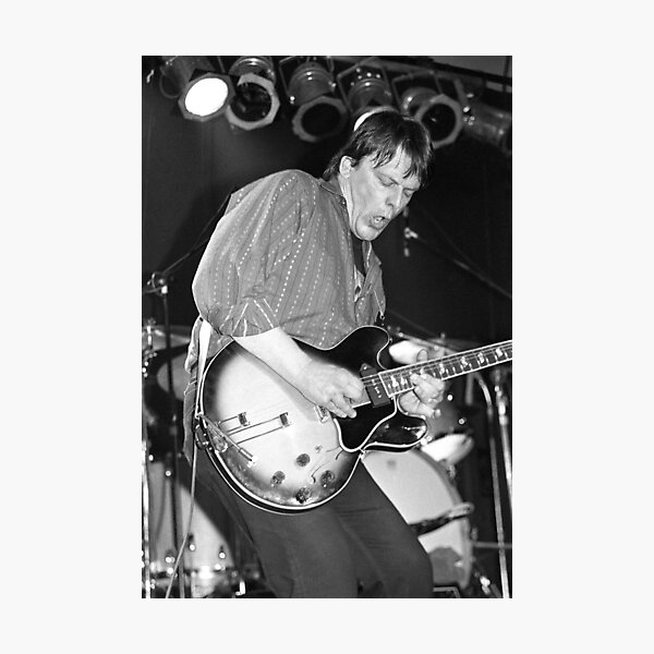 Artikelvorschau, Jay Geils - Bluestime - SW-Fotografie entworfen und verkauft von ConcertImages.
