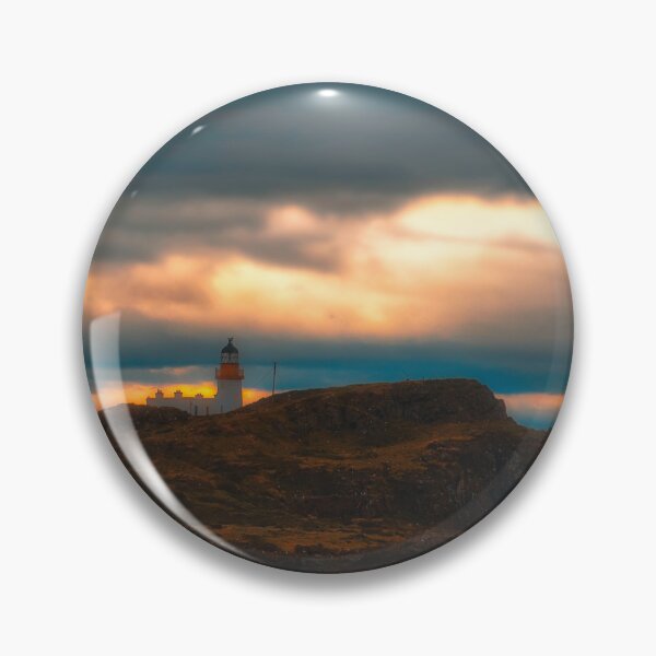 Item preview, Evening Light on Fidra Lighthouse designed and sold by ElderIslesPress.
