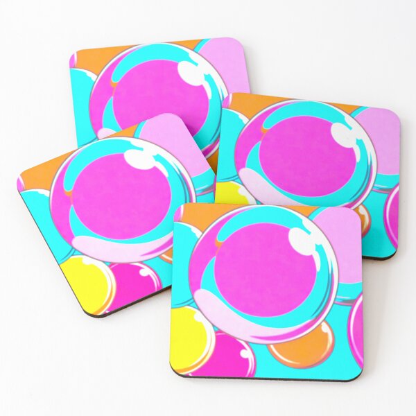 Item preview, Cotton Candy Dreams: Pink and Blue Bubbles designed and sold by GrizzlyCollective.