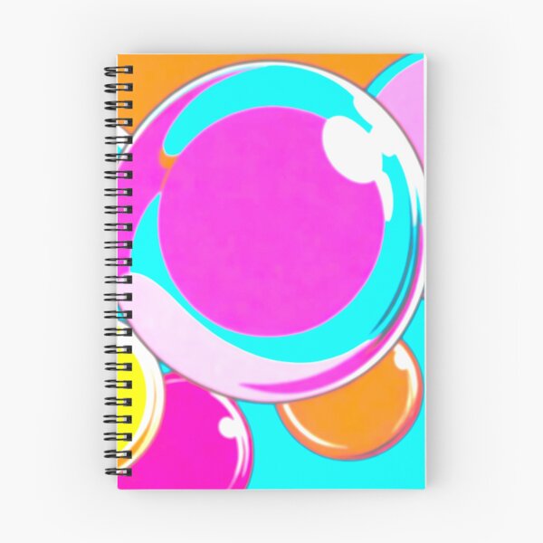 Item preview, Cotton Candy Dreams: Pink and Blue Bubbles designed and sold by GrizzlyCollective.