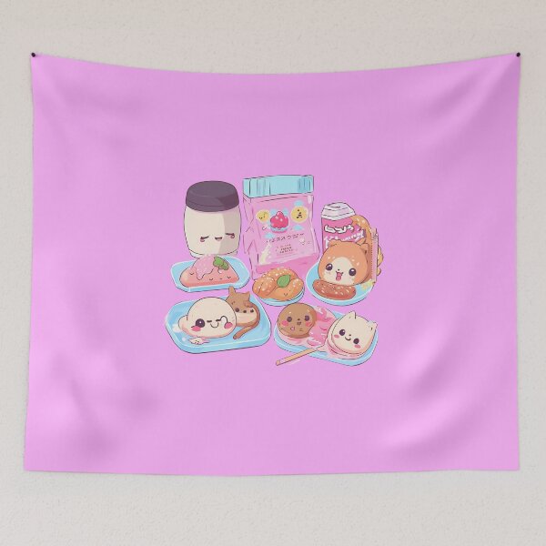 Item preview, comida japonesa kawaii designed and sold by cloudzer0000.