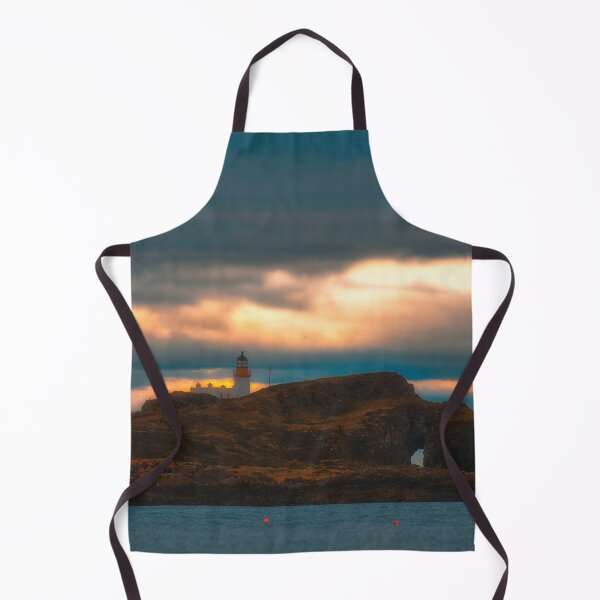 Item preview, Evening Light on Fidra Lighthouse designed and sold by ElderIslesPress.