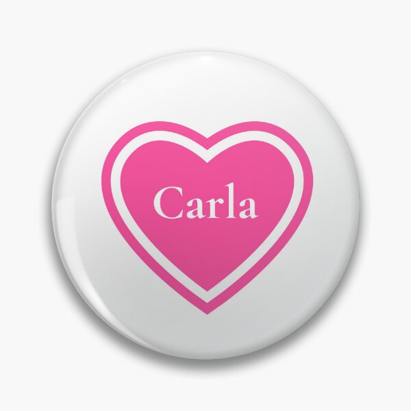 Item preview, Carla Name Girl Pink designed and sold by Monika Howarth.