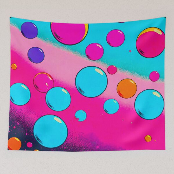 Item preview, Prismatic Whimsy: Colorful Bubbles designed and sold by GrizzlyCollective.