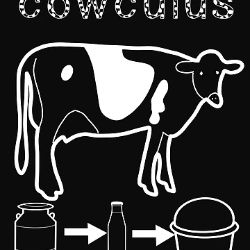 Artwork thumbnail, Cowculus Math Function Cow Process  by khulisara246