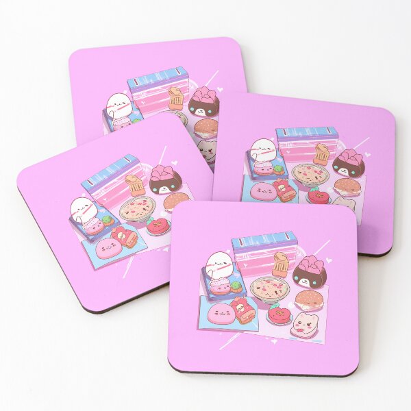 Item preview, comida japonesa de dibujos animados kawaii 2024 designed and sold by cloudzer0000.