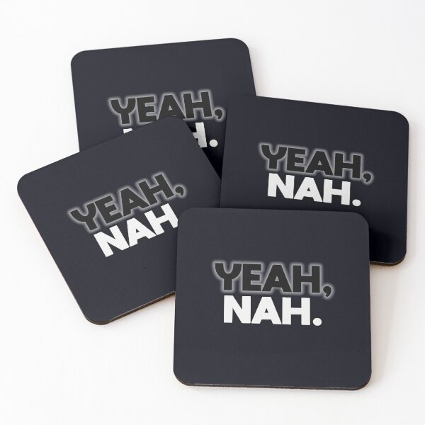 Item preview, Yeah, Nah. designed and sold by FYS-Arte-Style.