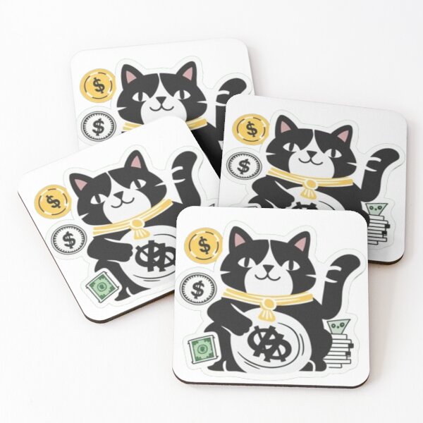 Item preview, Cat that gives Money and Luck #1 designed and sold by Your Inner Axis.
