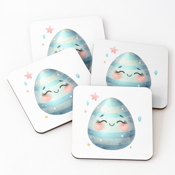 Item preview, Adorable Watercolor Easter Egg Illustration designed and sold by ManeeStore.