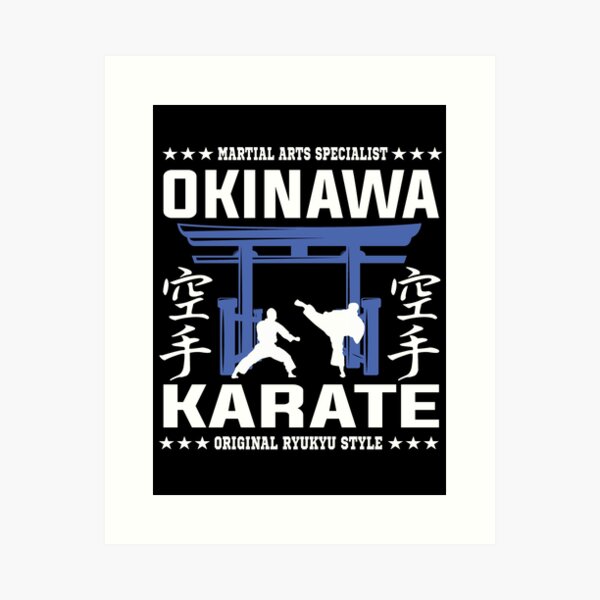 Artikel-Vorschau von Karate Dojo - Traditionelle Kampfkunst im Okinawa-Stil, designt und verkauft von RetroMaritalArt.