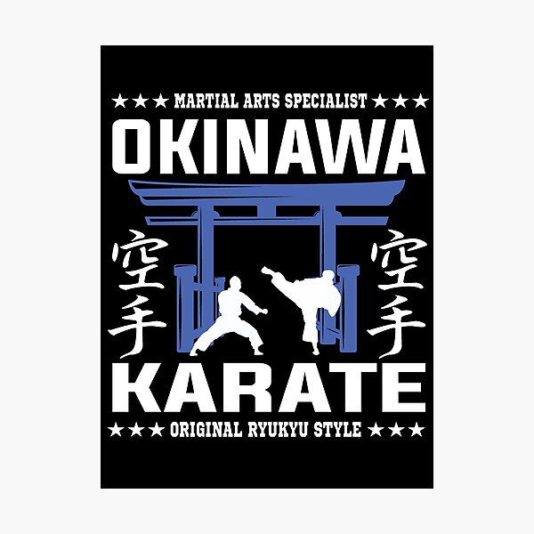 Artikel-Vorschau von Karate Dojo - Traditionelle Kampfkunst im Okinawa-Stil, designt und verkauft von RetroMaritalArt.