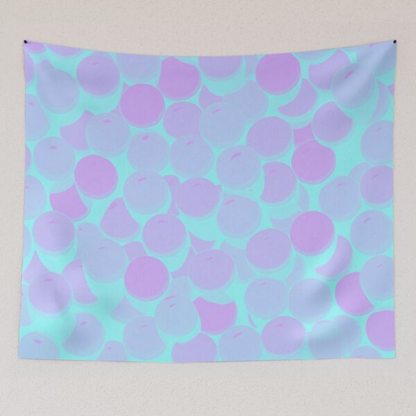 Item preview, Electric Harmony: Neon Blue and Pink Circles designed and sold by GrizzlyCollective.