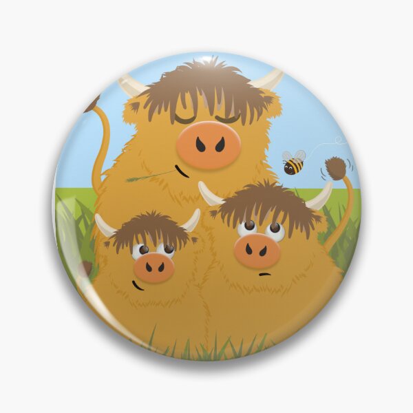 Item preview, Herd It's Your Birthday- Highland Cows designed and sold by jobee75.