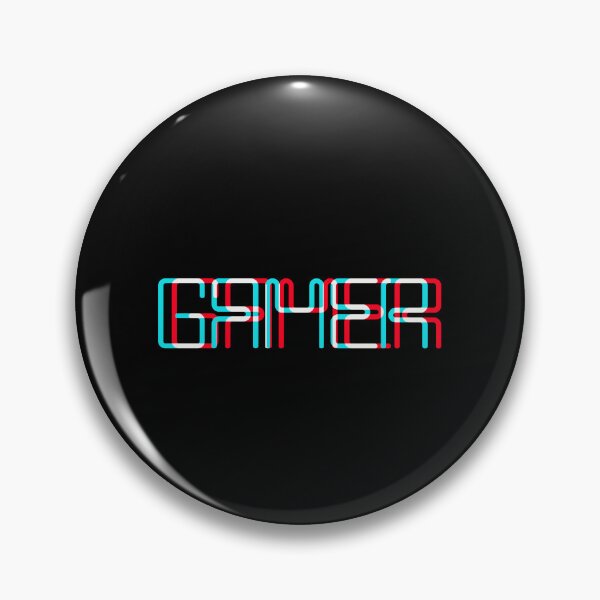 Item preview, Gamer print with Gamer written in glitch retro style designed and sold by farhanhafeez.