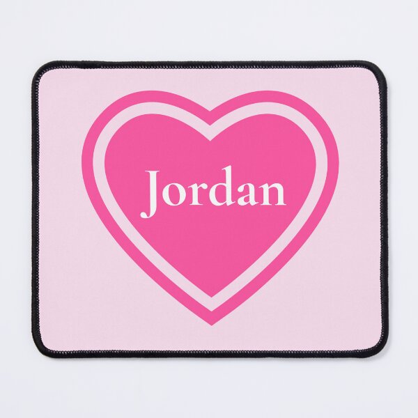 Artikelvorschau, Jordan Name Mädchen Rosa entworfen und verkauft von Monika Howarth.
