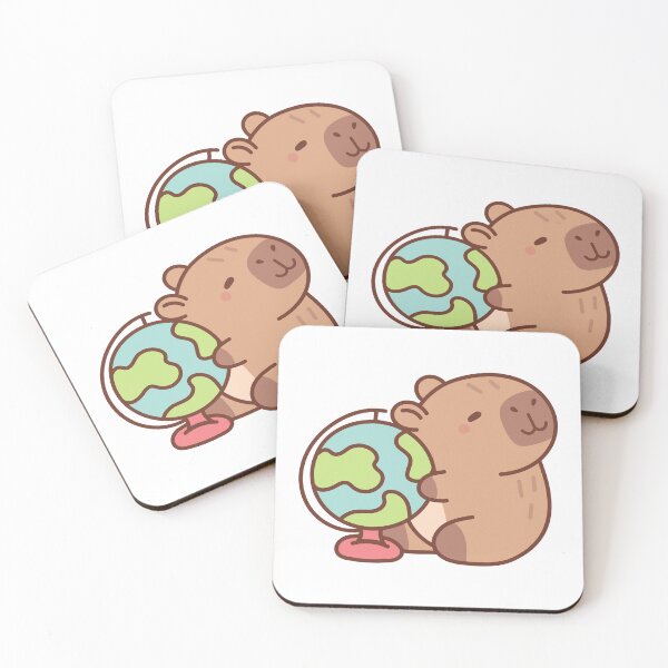 Item preview, School Kawaii Capybara Set designed and sold by OlyaLitvinova.