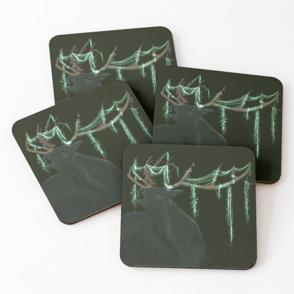 Item preview, moody quote illustration forest animal designed and sold by JessyOdijk.