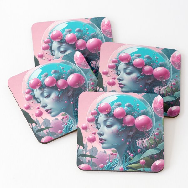 Item preview, Ethereal Beauty: Woman in Bubble Head designed and sold by GrizzlyCollective.