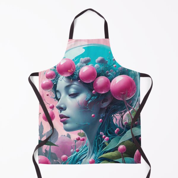 Aperçu de l'œuvre Beauté éthérée : femme à la tête bombée créée et vendue par GrizzlyCollective.