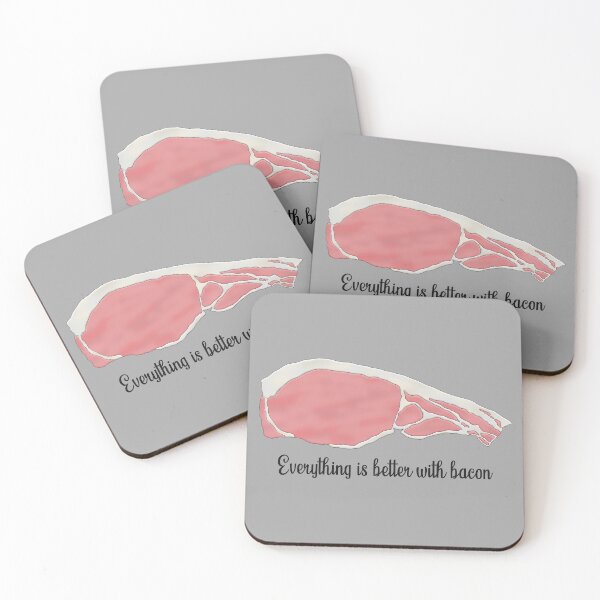 Item preview, Better With Bacon designed and sold by MadeByGeeClowes.