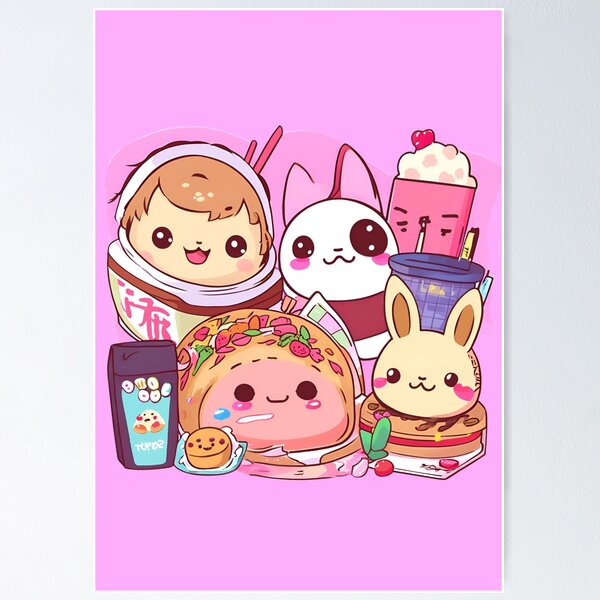 Artikelvorschau, Süßes Kawaii japanisches Essen entworfen und verkauft von cloudzer0000.