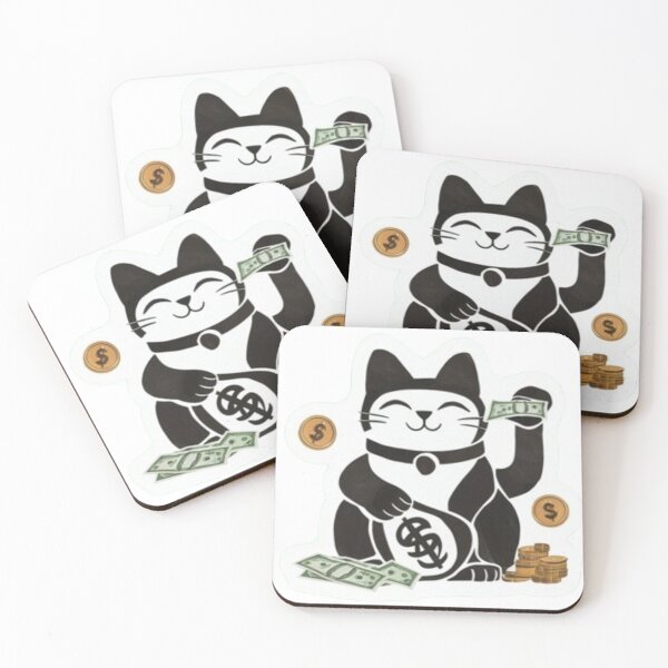 Item preview, Cat that gives Money and Luck #5 designed and sold by The Breathtaking You.