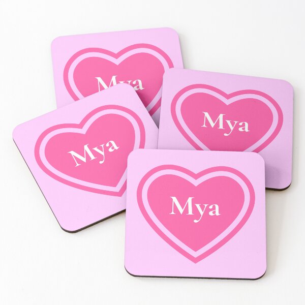Item preview, Mya Name Girl Pink designed and sold by Artbymonika.